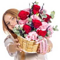 Romantic Whisper Lisyantus Gül Sepeti