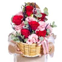 Romantic Whisper Lisyantus Gül Sepeti