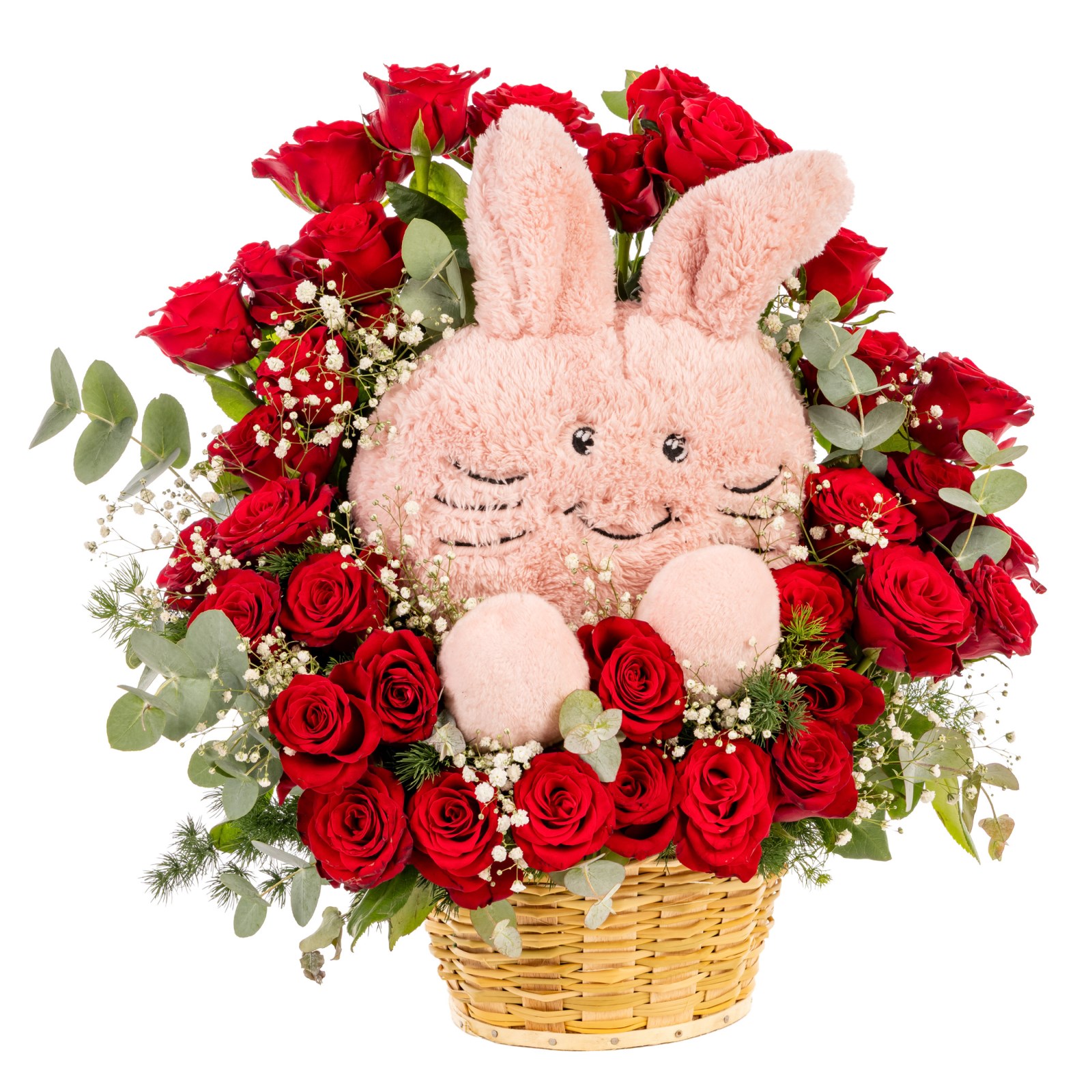Sweet Bunny Gül Sepeti