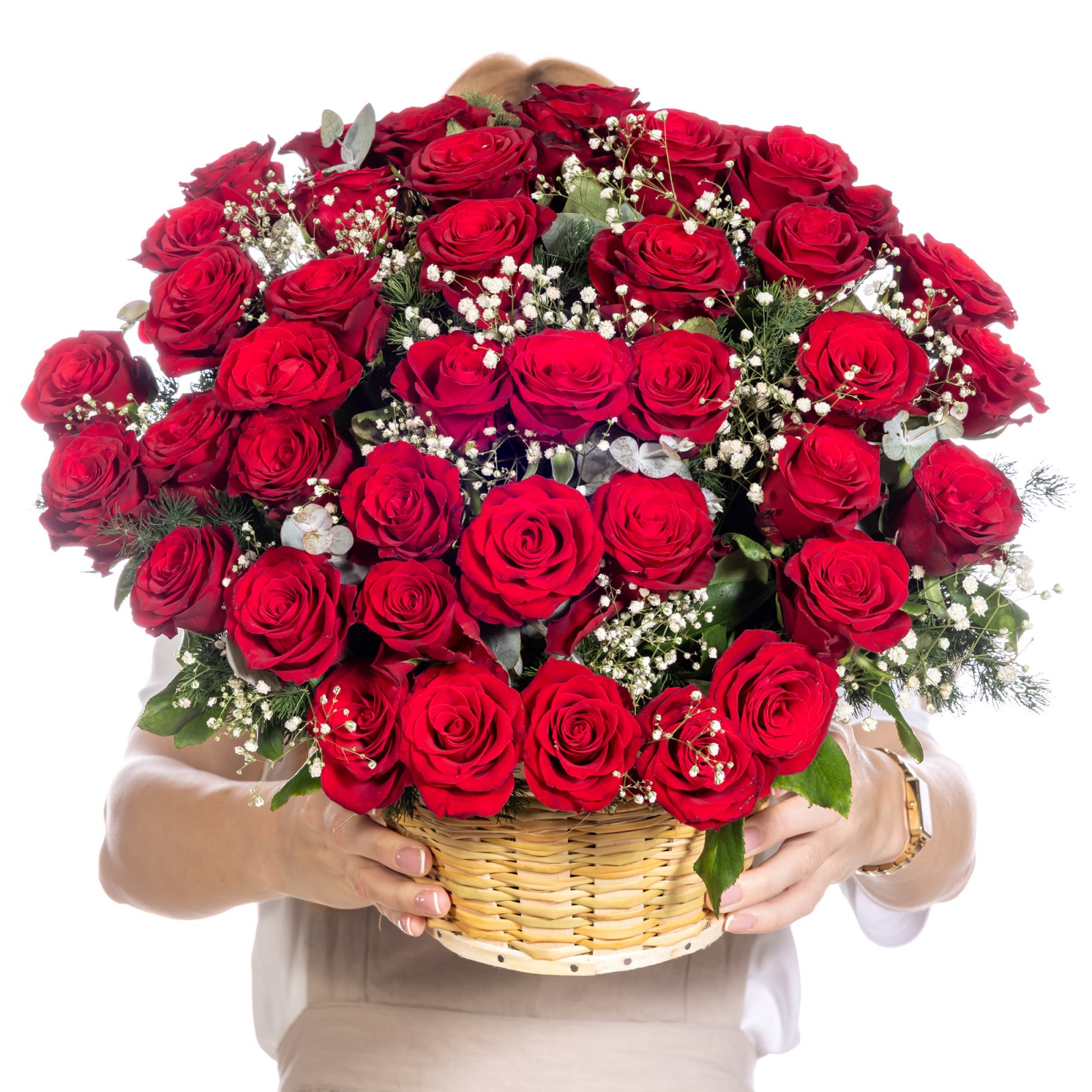 Endless Love Büyük Gül Sepeti
