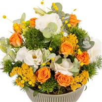 Citrus Glow Gül Kasesi