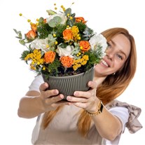 Citrus Glow Gül Kasesi