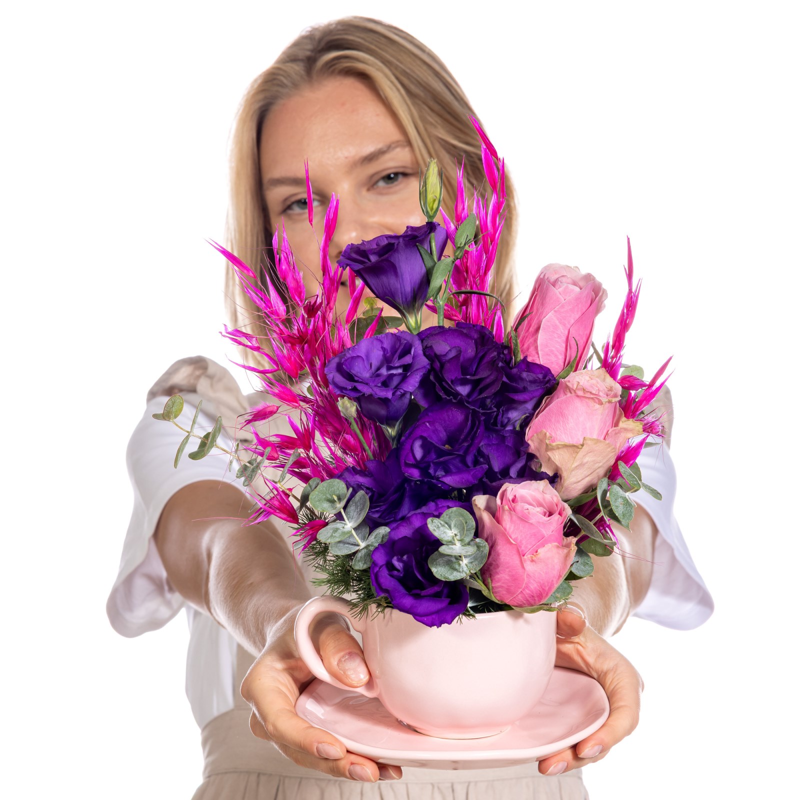 Purple Kiss Cup Lisyantus & Güller