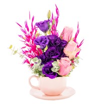 Purple Kiss Cup Lisyantus & Güller