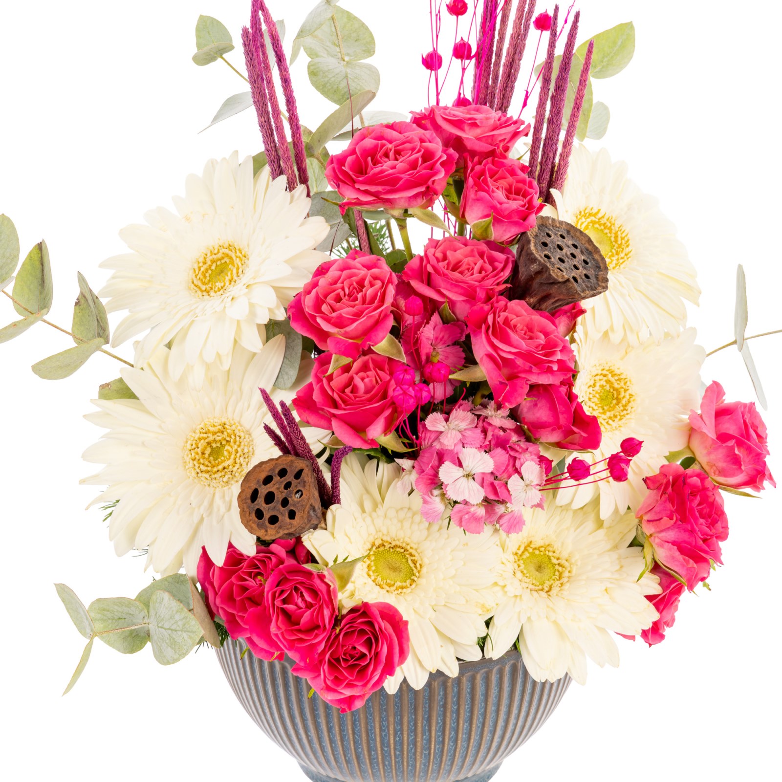 Pink Harmony Gül & Gerbera Aranjmanı