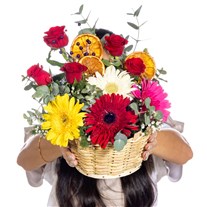 Good Vibes Only Gerbera Sepeti