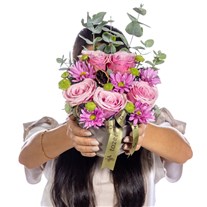 Rosy Mood Pembe Gül Aranjmanı