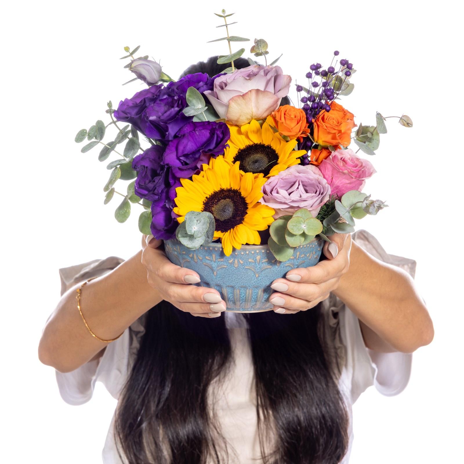 Color Crush Ayçiçeği Aranjmanı
