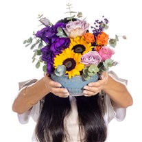 Color Crush Ayçiçeği Aranjmanı