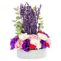 Lavender Story Lisyantus Aranjmanı