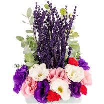 Lavender Story Lisyantus Aranjmanı