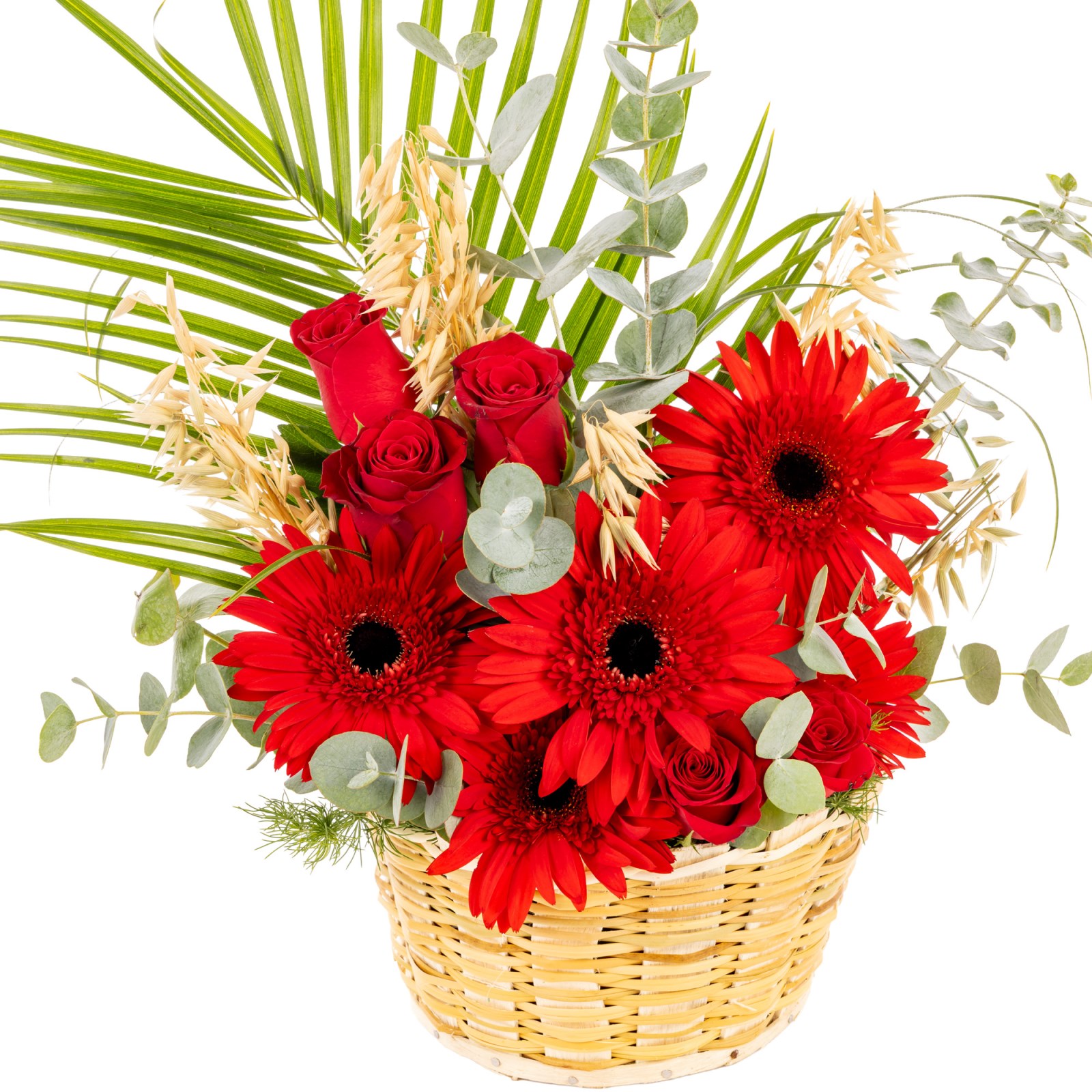 Scarlet Joy Gerbera & Gül Sepeti