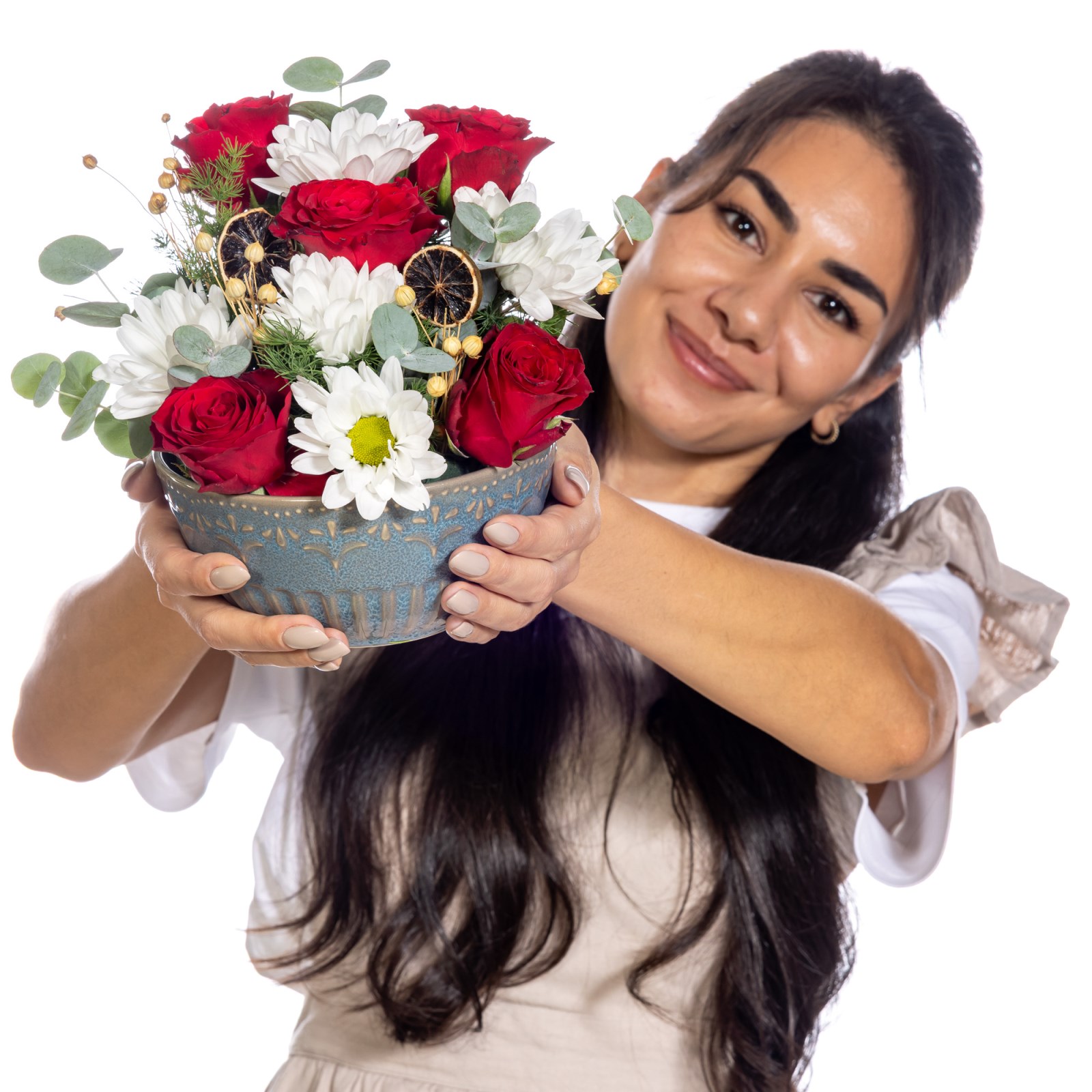 Scarlet Mood Gül Aranjmanı