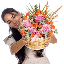 Joyful Mix Gül Sepeti