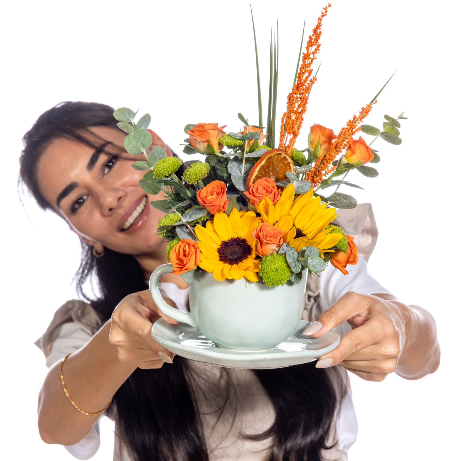 Sun Cup Gül & Günebakan