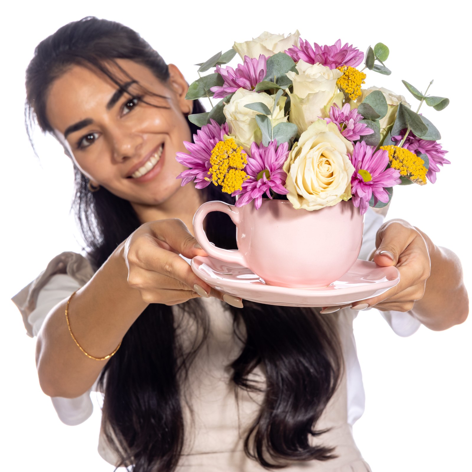 Pink Joy Gül Aranjmanı