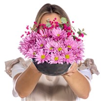 Rosy Harmony Kasımpatı Aranjmanı