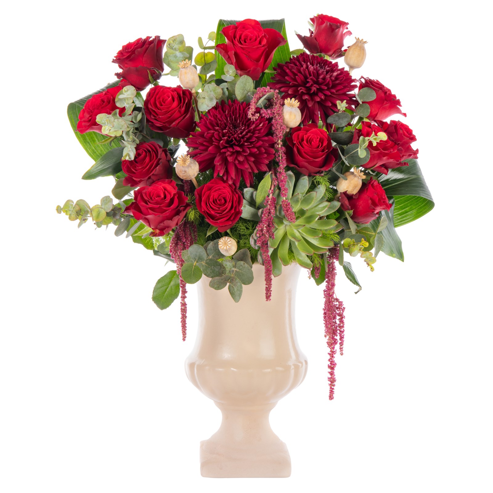 Crimson Luxe Kırmızı Güller
