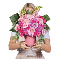 Pink Royale Gül Aranjmanı