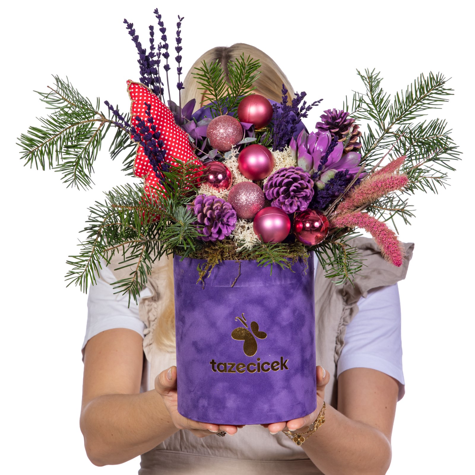 Mor Yılbaşı Elegance Kutusu