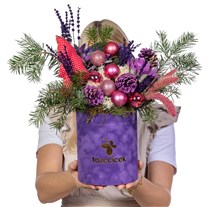 Mor Yılbaşı Elegance Kutusu