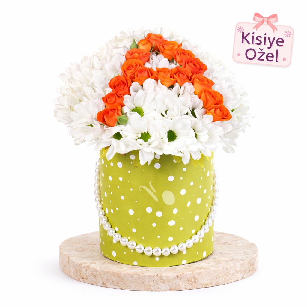 Tender Love Box-Kişiye Özel Harf Kutusu
