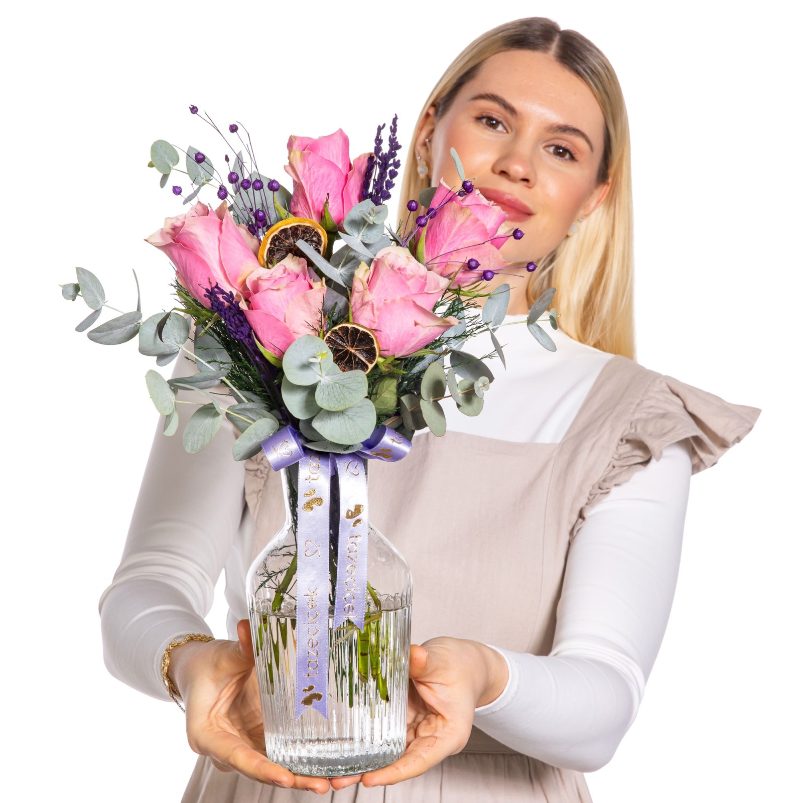 Lavender Kiss Pembe Gül