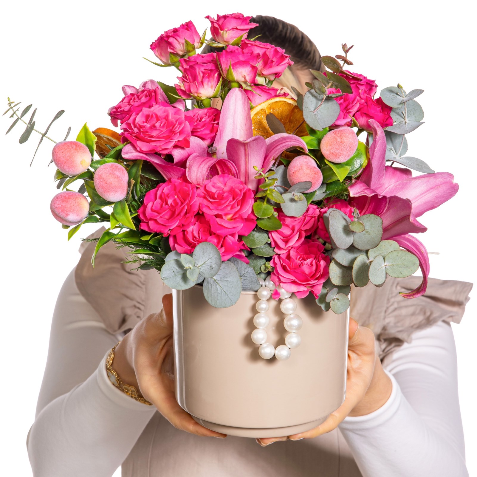 Candy Luxe Gül & Pembe Lilyum