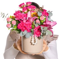Candy Luxe Gül & Pembe Lilyum