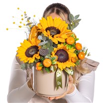 Sun Pop Ayçiçeği Aranjmanı