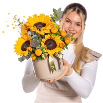 Sun Pop Ayçiçeği Aranjmanı