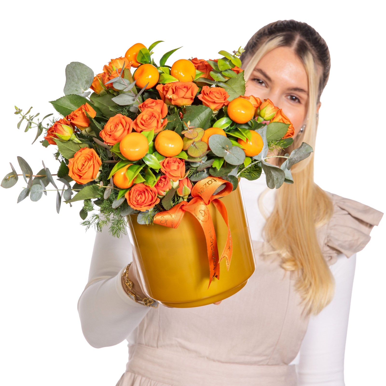 Orange Spark Gül Aranjman