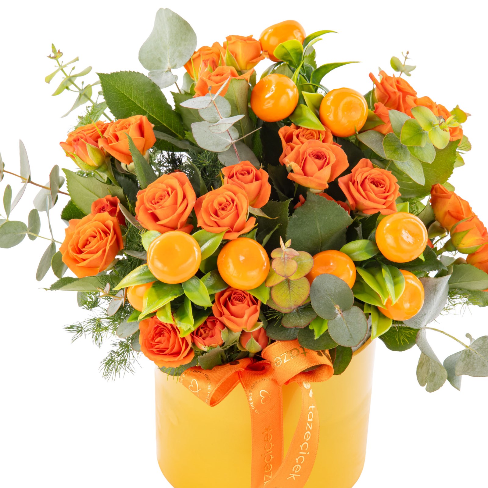 Orange Spark Gül Aranjman