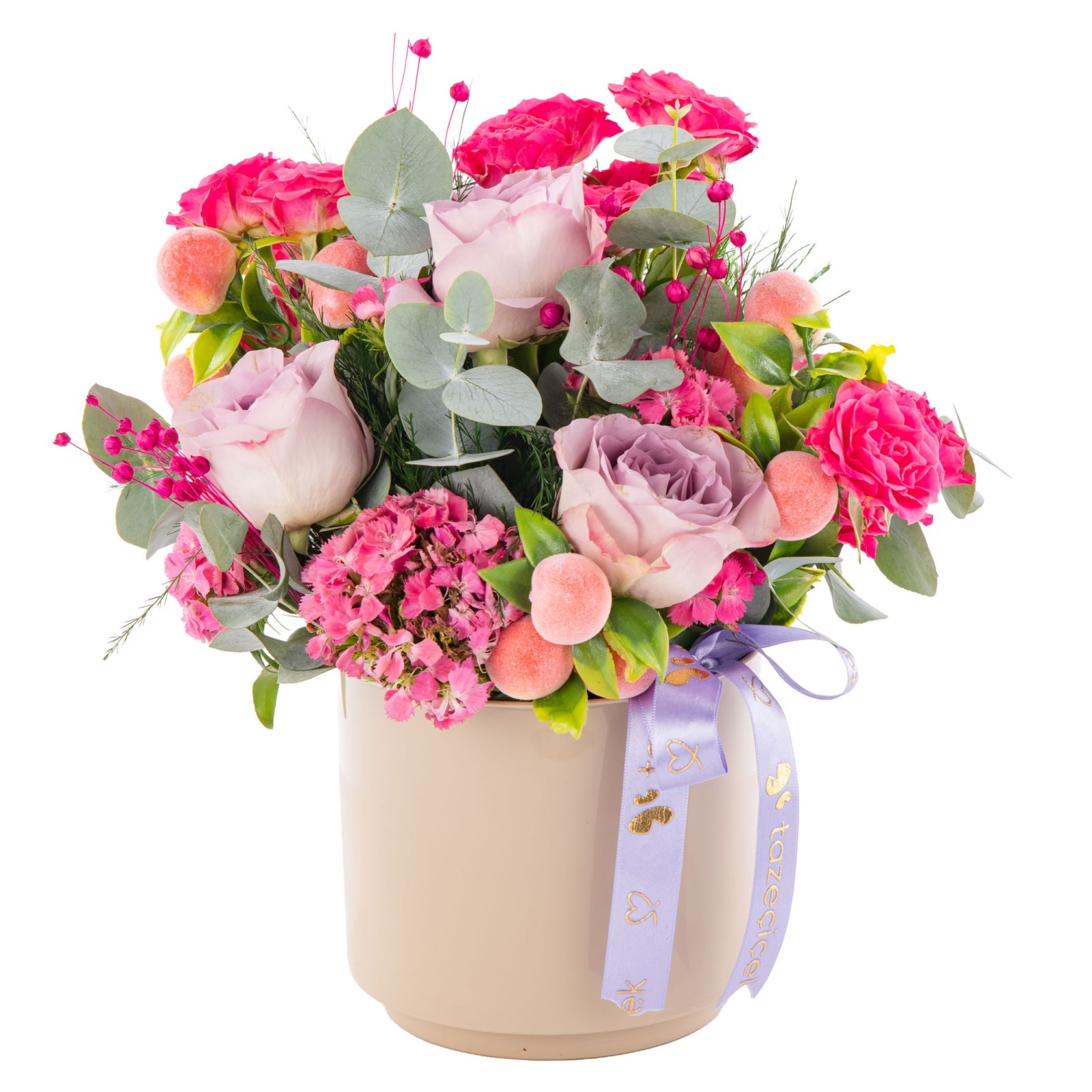 Blush Bloom Gül Aranjmanı | Taze Çiçek Blush Bloom Gül Aranjmanı | Taze Çiçek