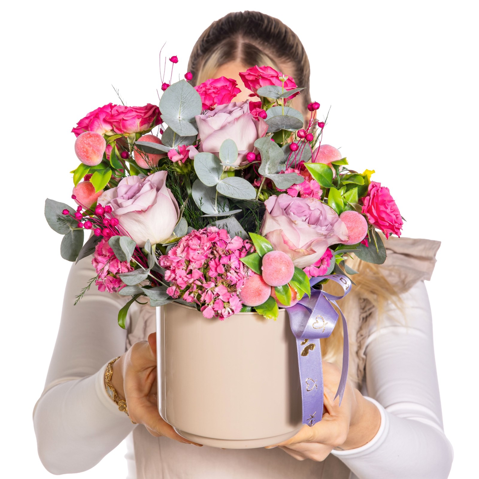 Blush Bloom Gül Aranjmanı