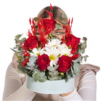 Royal Red Gül Aranjmanı