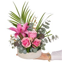 Exotic Rose Lilyum Aranjmanı