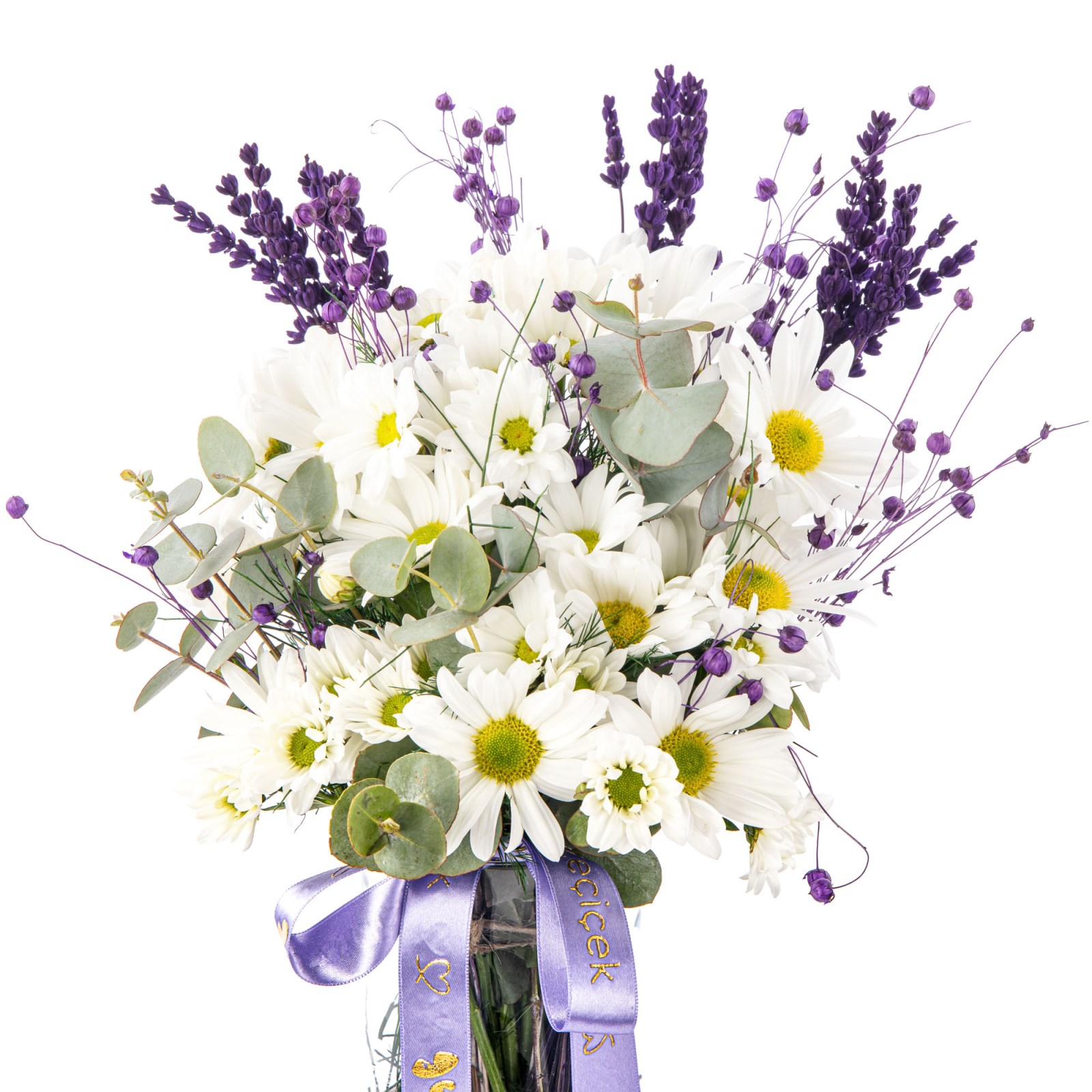 Lavender Breeze Vazoda Papatya