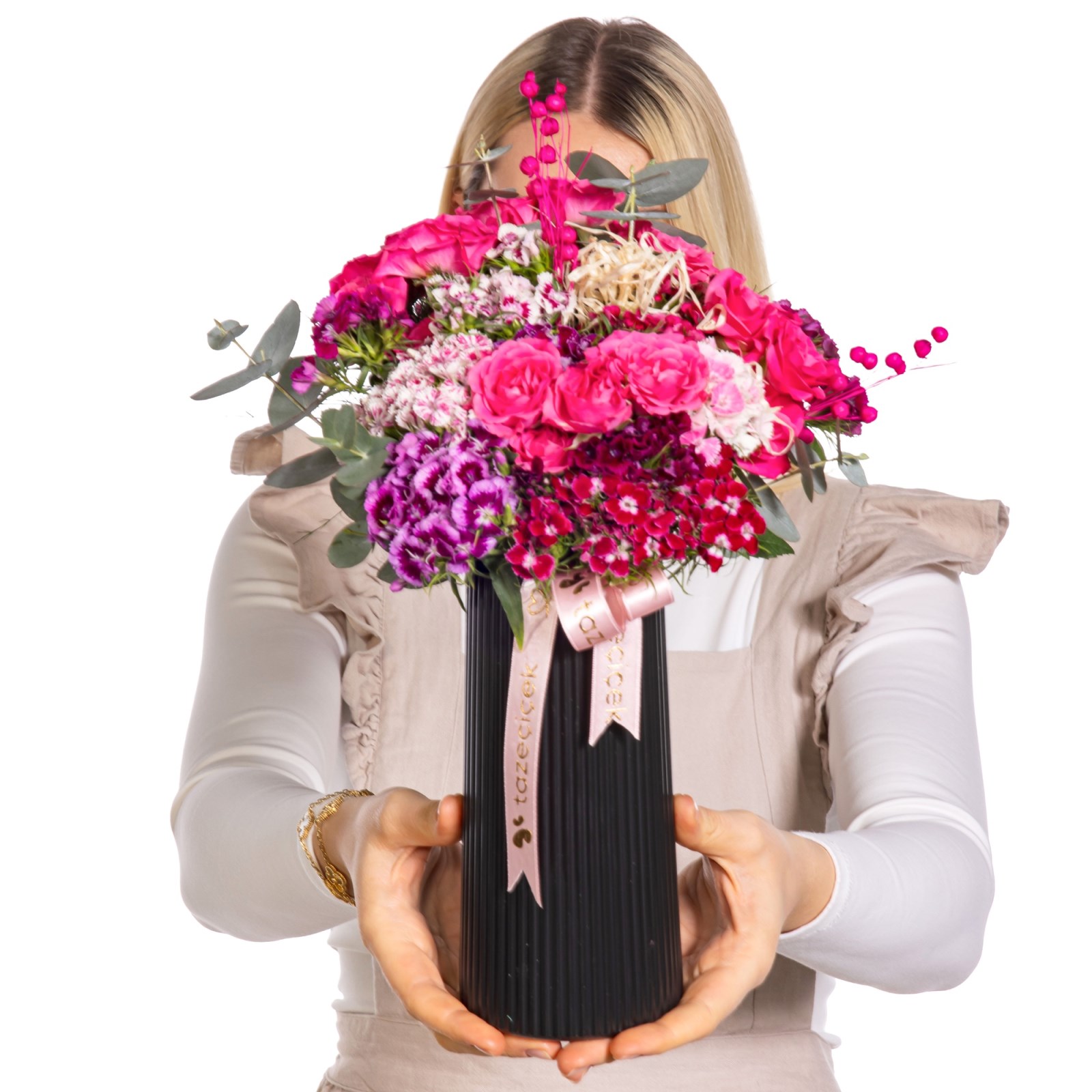 Bold Pink Fuşya Güller