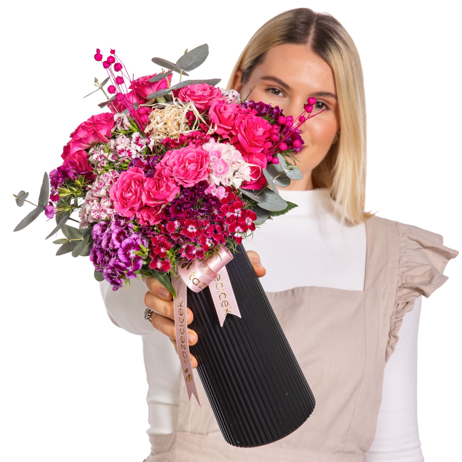 Bold Pink Fuşya Güller