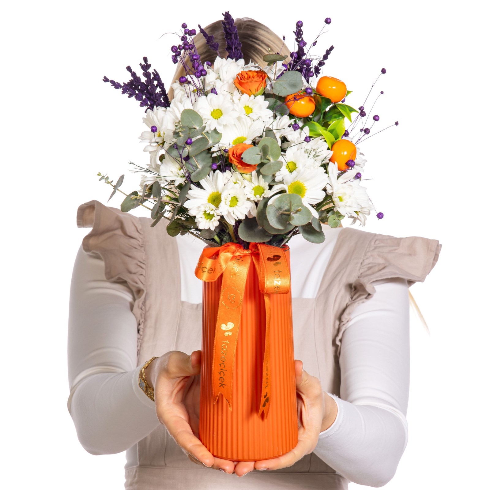 Orange Touch Daisies