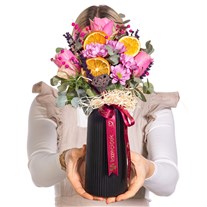 Elegant Pink Güller & Kasımpatı