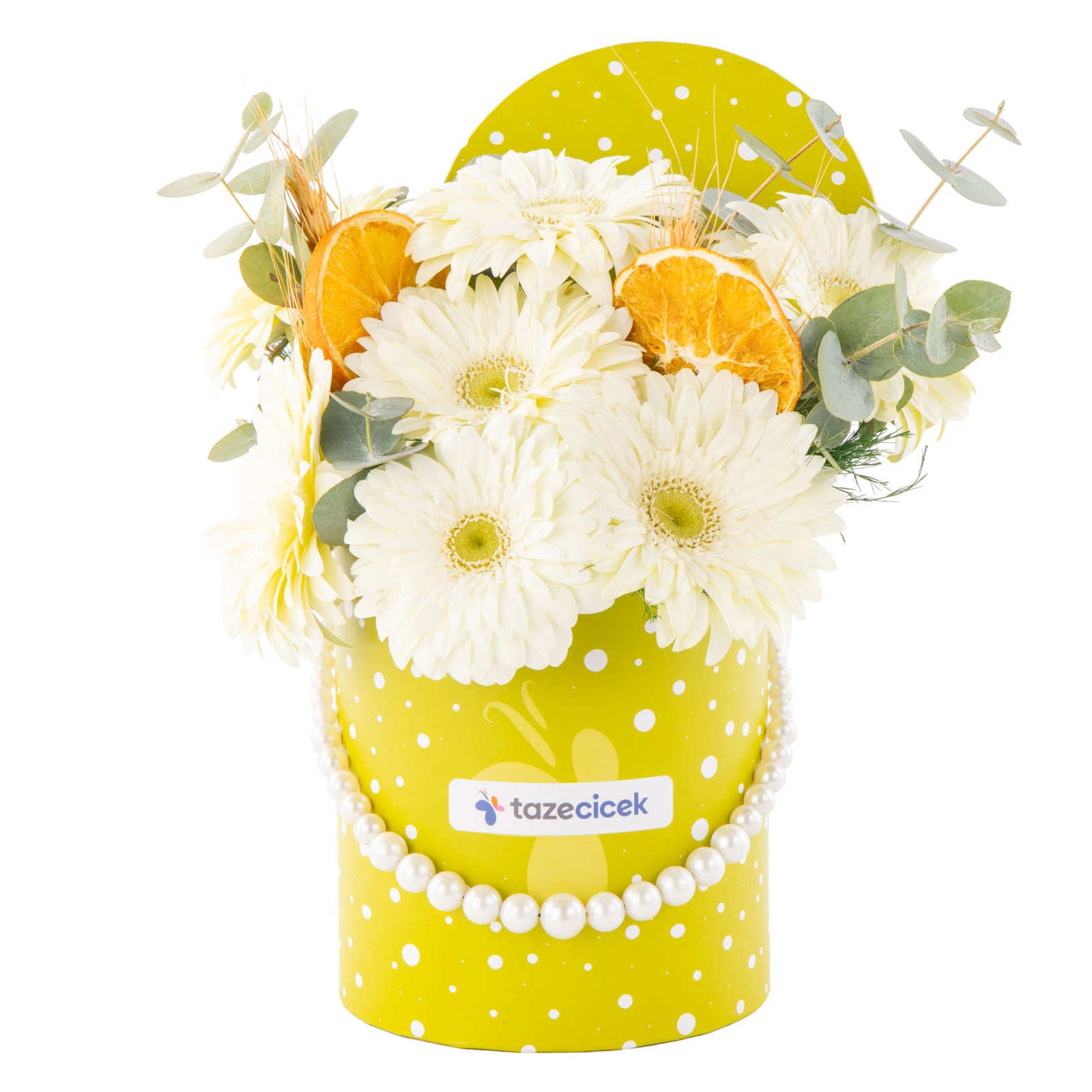 Citrus Bloom Gerbera Box