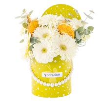 Citrus Bloom Gerbera Box