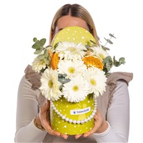 Citrus Bloom Gerbera Box