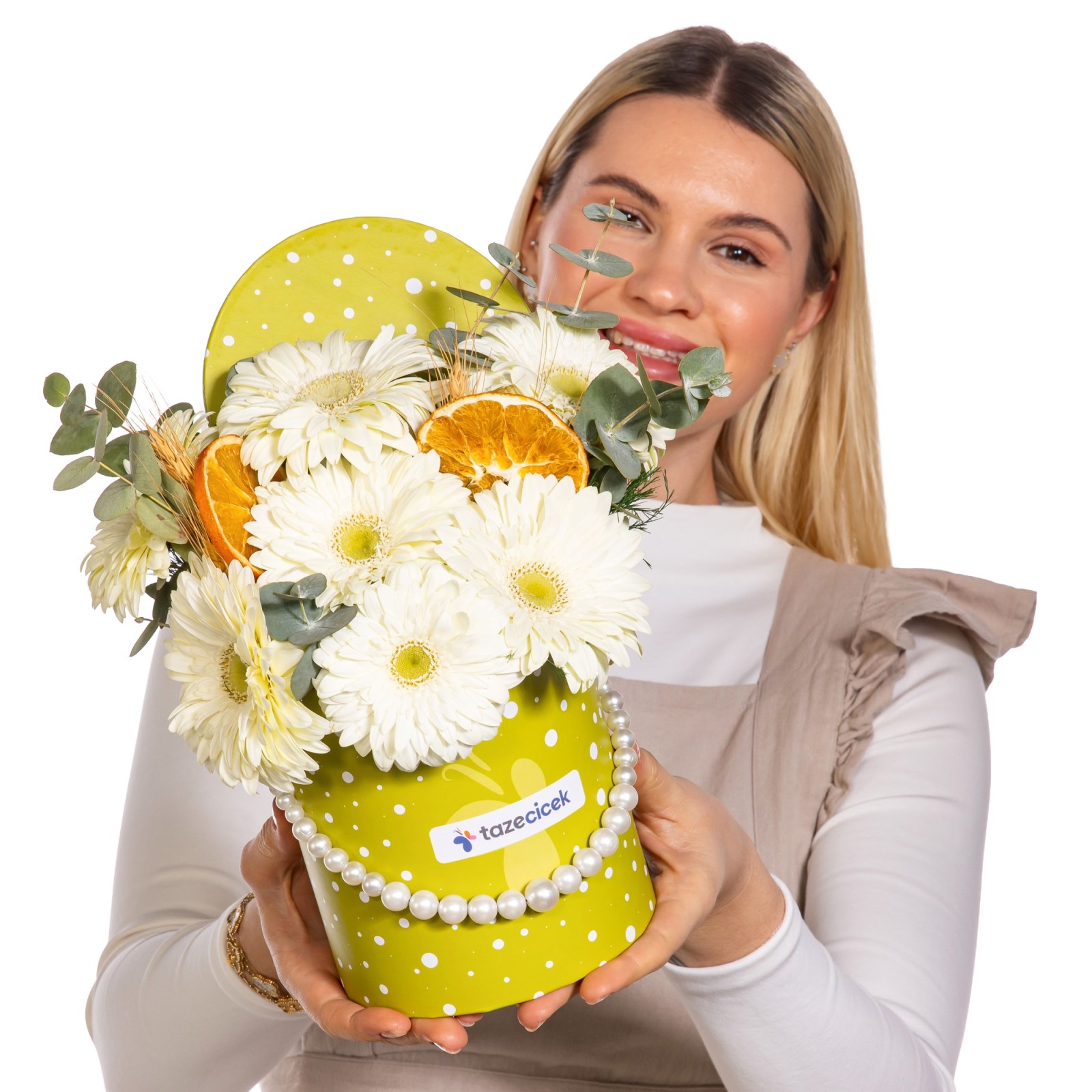 Citrus Bloom Gerbera Box