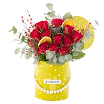Bold Love Red Rose Box