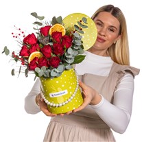 Bold Love Red Rose Box