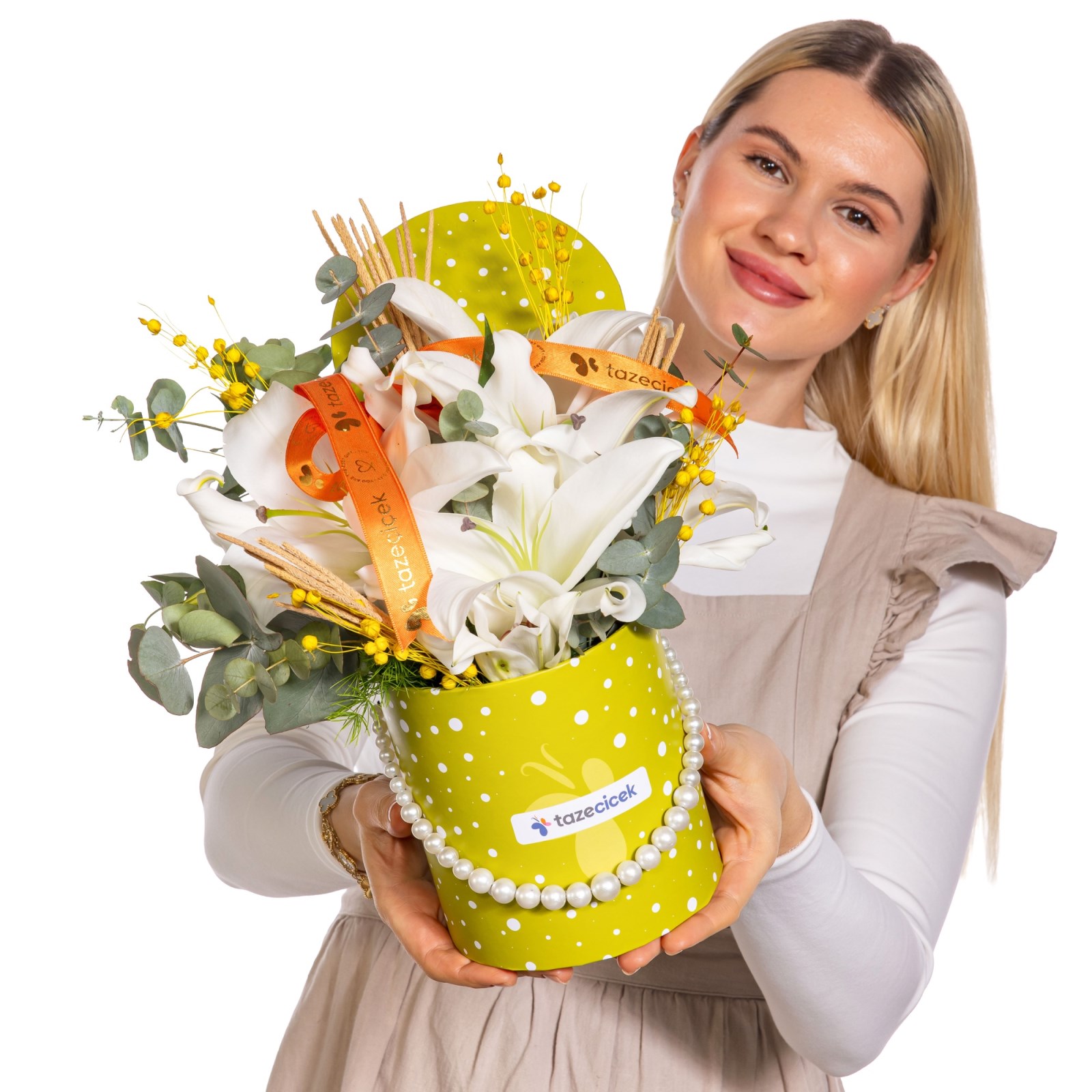 Pure Joy Beyaz Lilyum Box