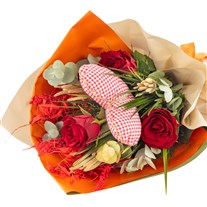 Heartfelt Passion Kırmızı Gül Buketi